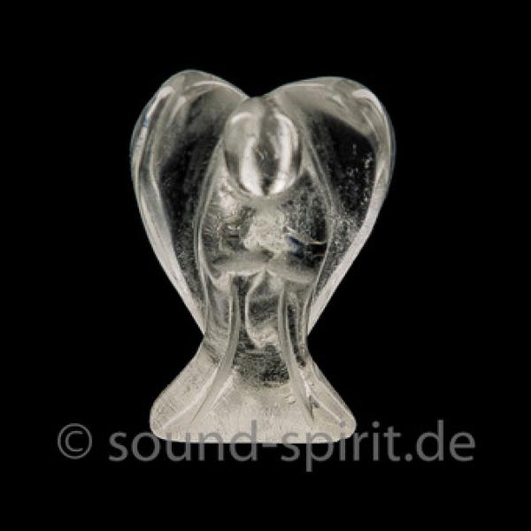 Engel aus Bergkristall, ca. 3 cm