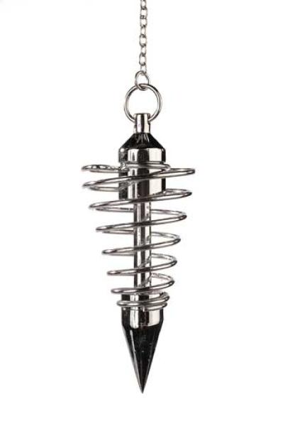 Pendel mit Spirale verchromt 6,5 cm