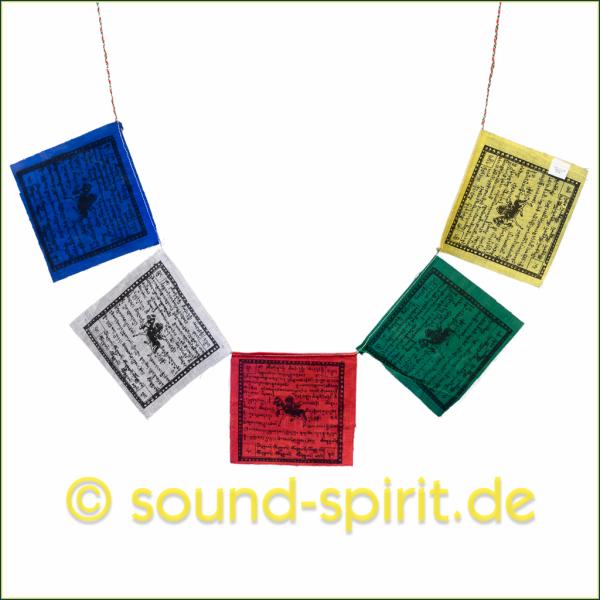 Buddhistische Gebetsfahne klein Länge ca. 120 cm, Polyester