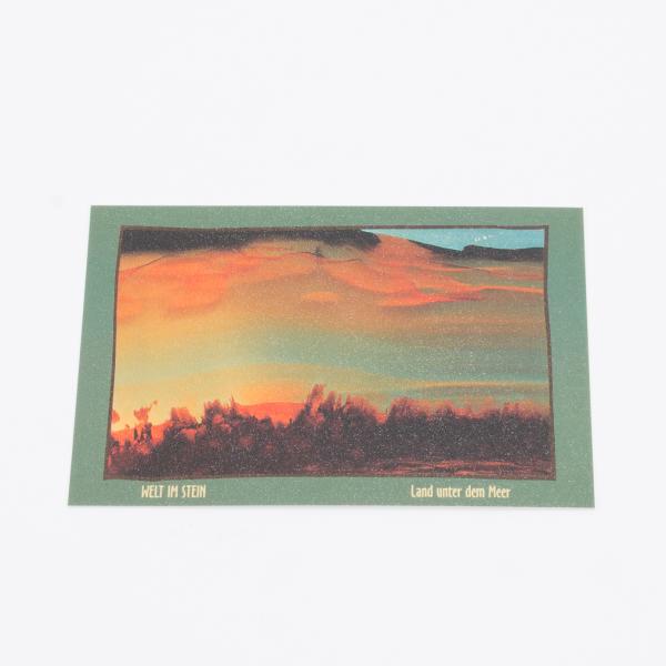 Postkarte Welt im Stein &quotLand unter dem Meer&quot