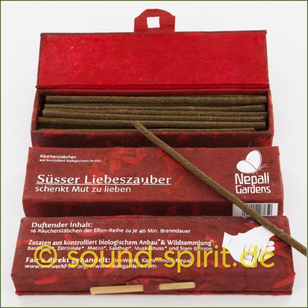 Bio Räucherstäbchen Nepal &quotSüsser Liebeszauber&quot