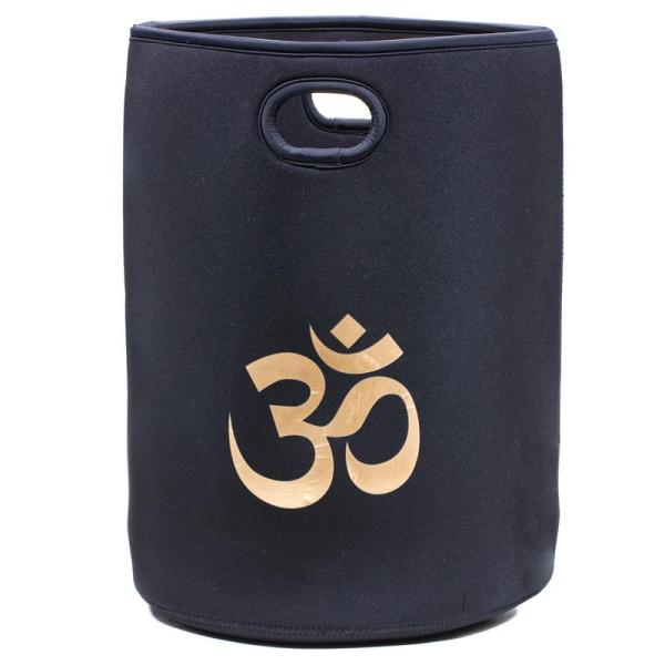 Klangschalen-Tasche mit goldenem OM, 30 cm Durchmesser